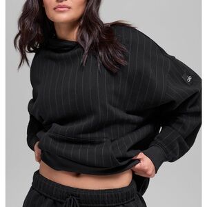 Alo Yoga pinstripe hoodie